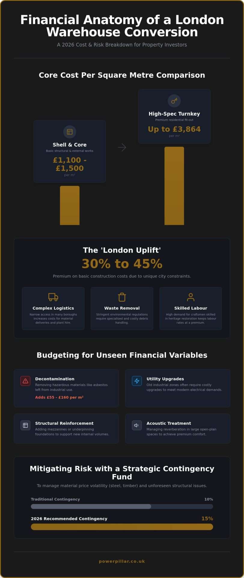 Warehouse Conversion Cost London: The 2026 Structural and Financial Guide