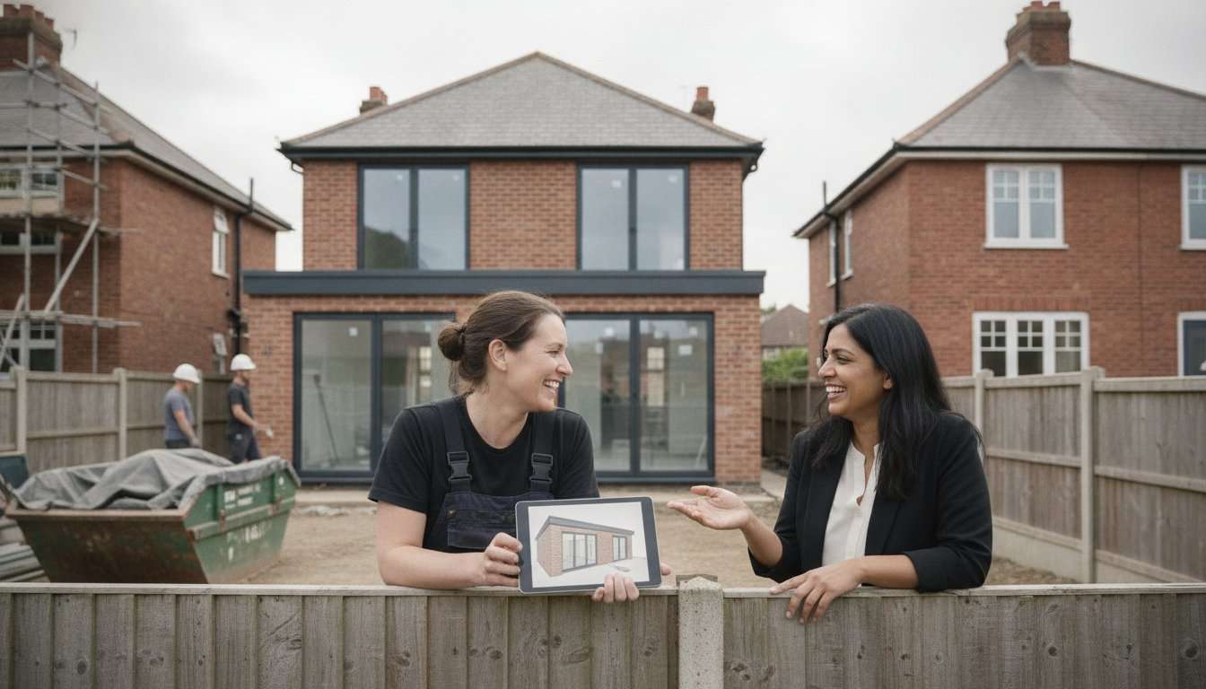 Managing Neighbours During a House Extension: The Homeowner’s Guide to Project Harmony